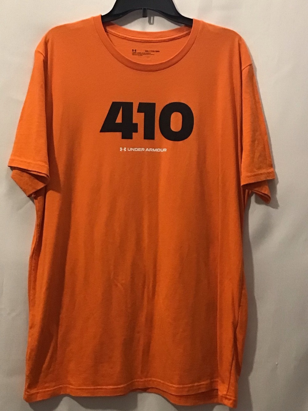 572 Under Armour Men's Orange '410' Performance T-Shirt